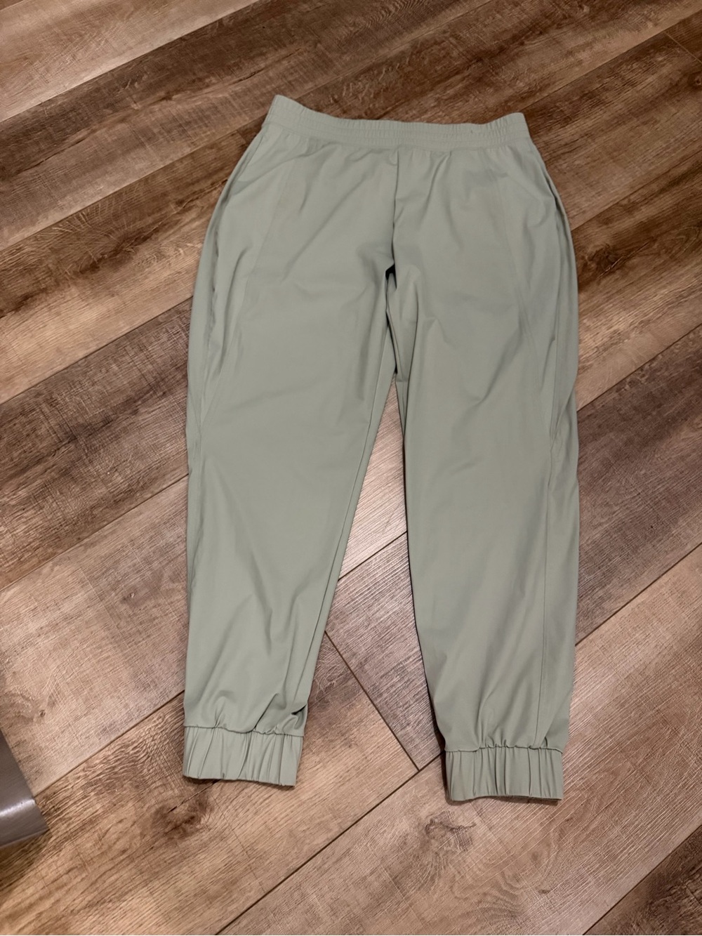 Women's  Casual Elastic Cuff Pants - Sage Green